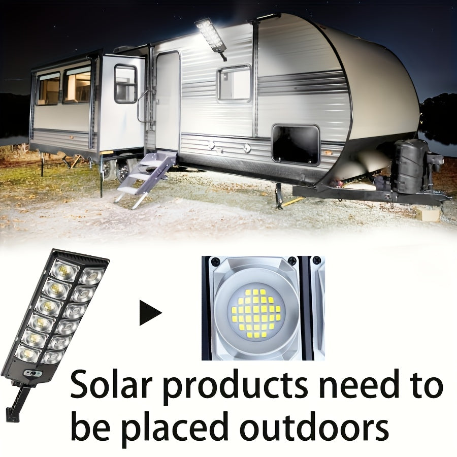 Outdoor Solar LED Light 720 LED 3-Mode Remote Control Garden Backyard