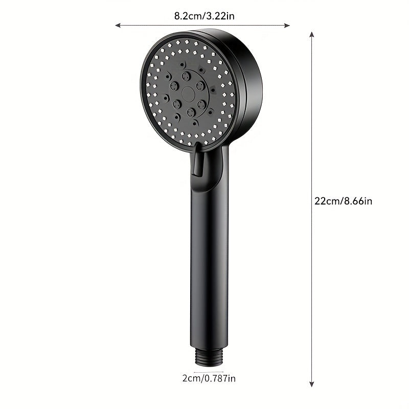 Handheld Shower Head with 5 Adjustable Water Modes for Luxurious Bathing