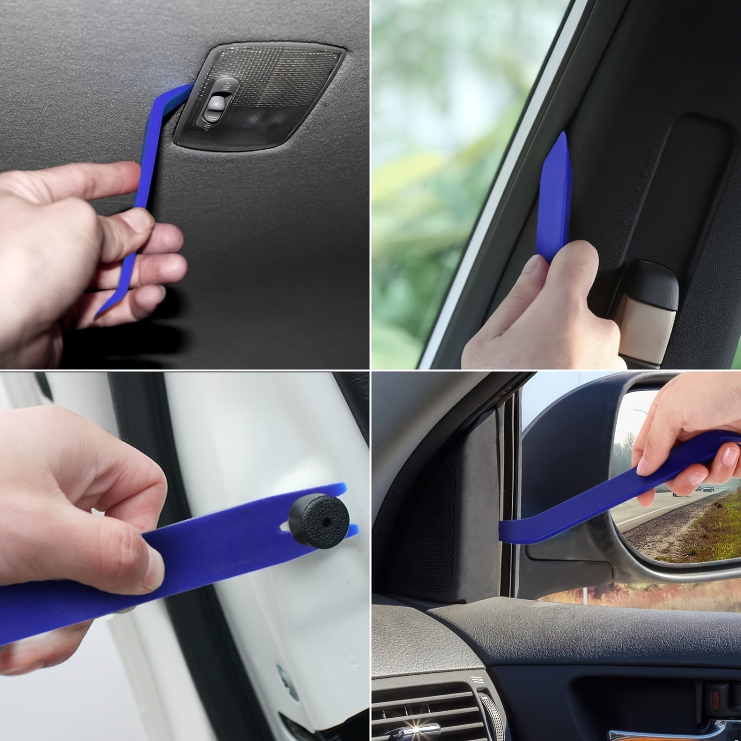 5Pcs Plastic Trim Removal Tools Auto Door Panel Radio Disassembly Kit