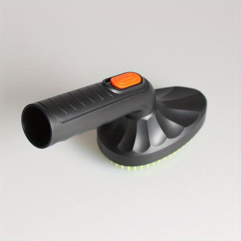 Plastic Pet Grooming Brush for Long-Haired Dogs and Cats 32mm Green Black