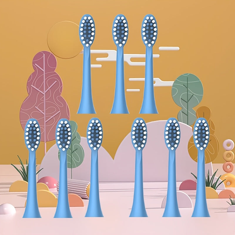 Electric Toothbrush Replacement Brush Heads for Adults, 3-9 Colors