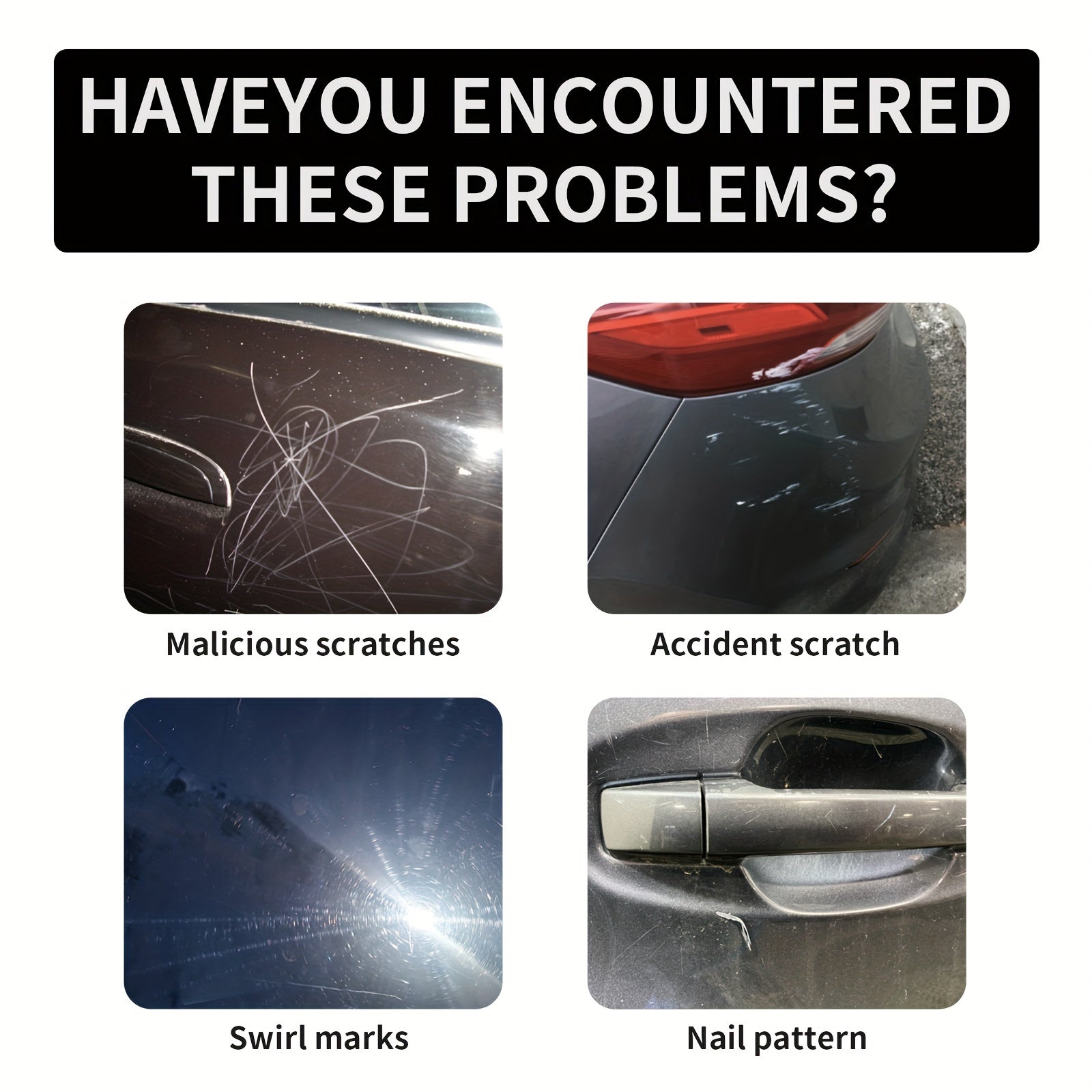 Graphene Car Scratch Repair Wax Metal Polishing Compound Citric Acid 70g