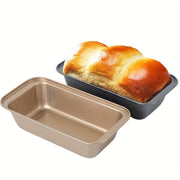 Nonstick Loaf Pan for Baking Bread Cakes and Meatloaf, Rectangular Carbon Steel