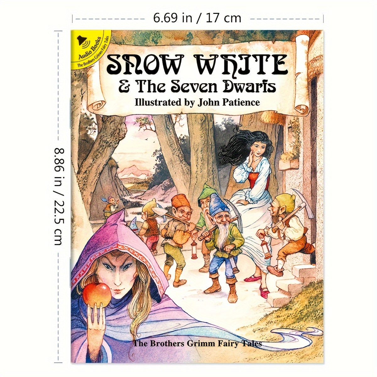 Children's Bedtime Fairy Tales Book Set of 8 for Kids Ages 3 and Up