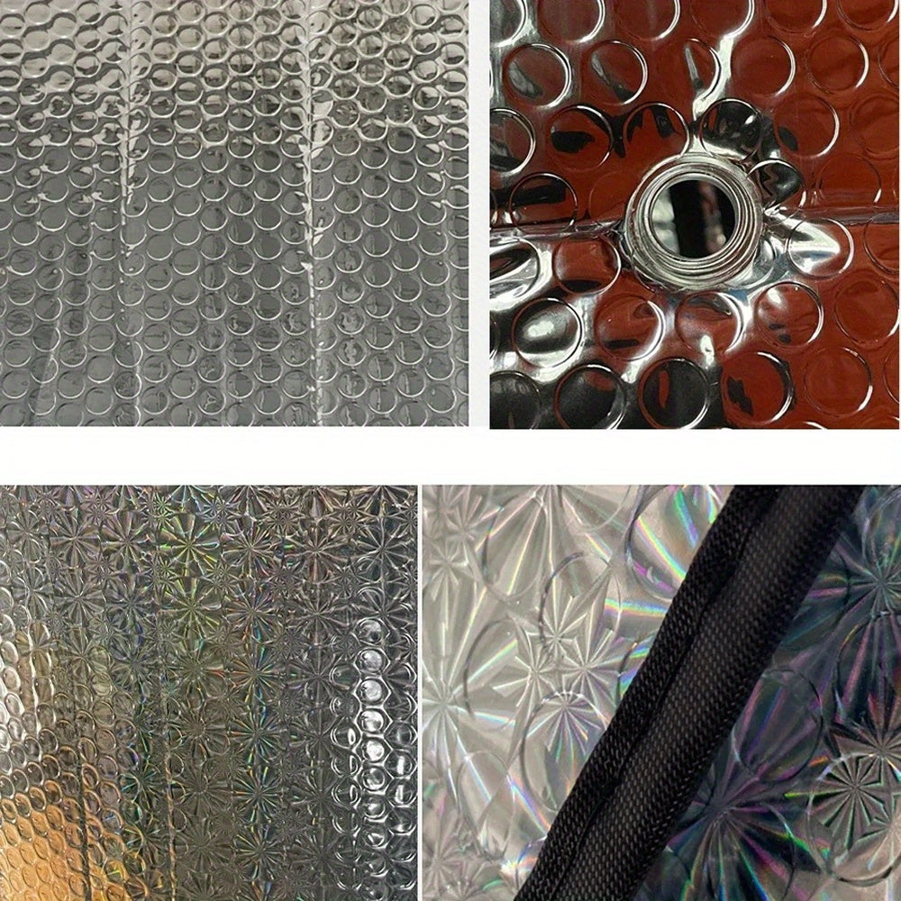 2 dona kumush rangli alyuminiy folga avtomobil quyosh nuri himoyachisi quyosh nuri himoyachisi quyosh nuri himoyachisi