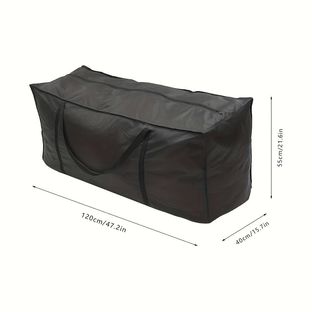 Large Heavy-Duty Storage Bags with Zippers and Handles for Moving and Organizing Closet Bedroom Camping
