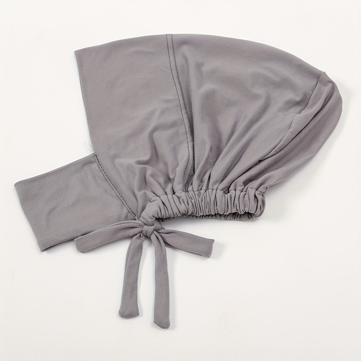 Women's Adjustable Instant Hijab Scarf Solid Color Polyester with Undercap for Eid and Casual Wear