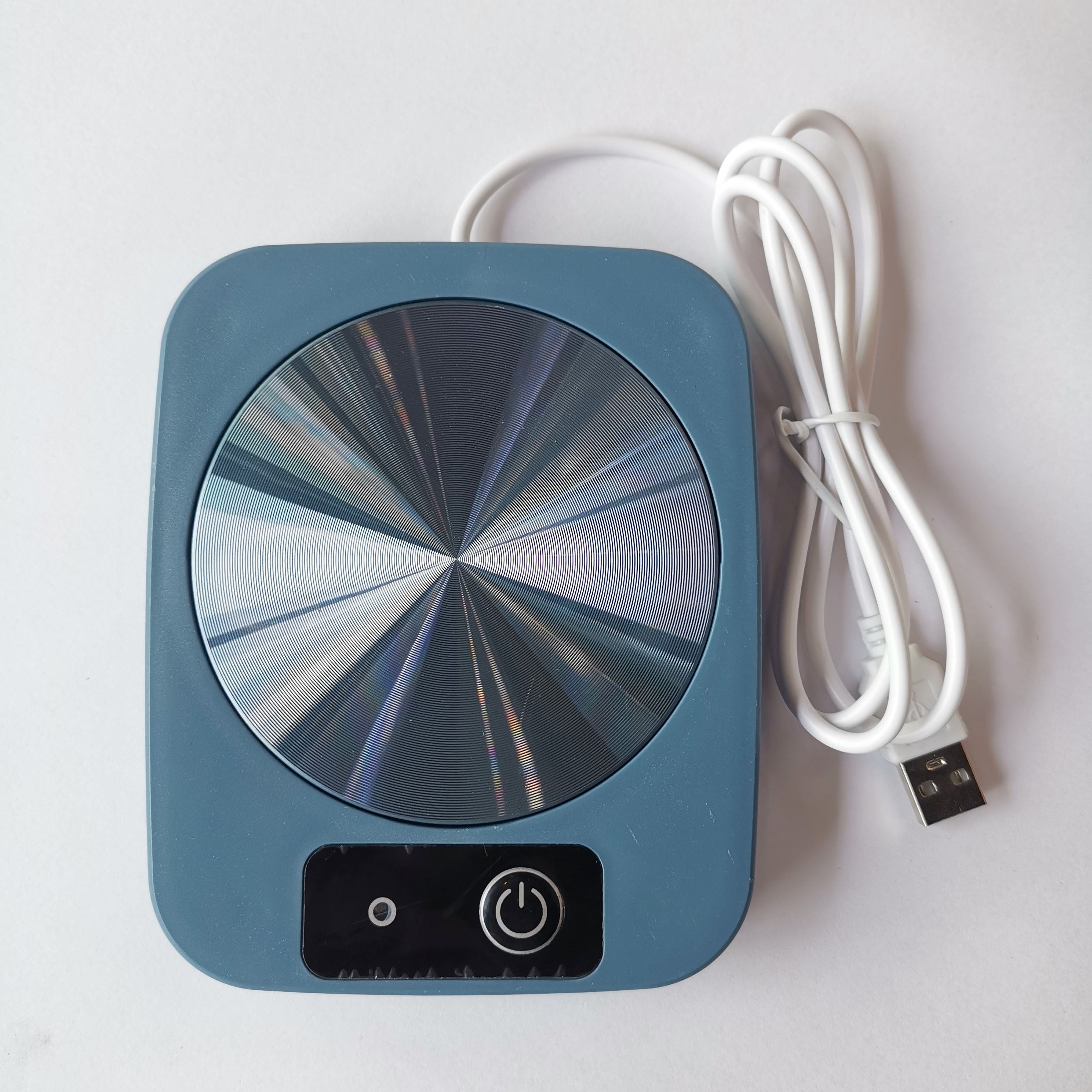 USB Electric Teapot Warmer for Coffee and Tea, ABS Heating Pad, Home Office Use