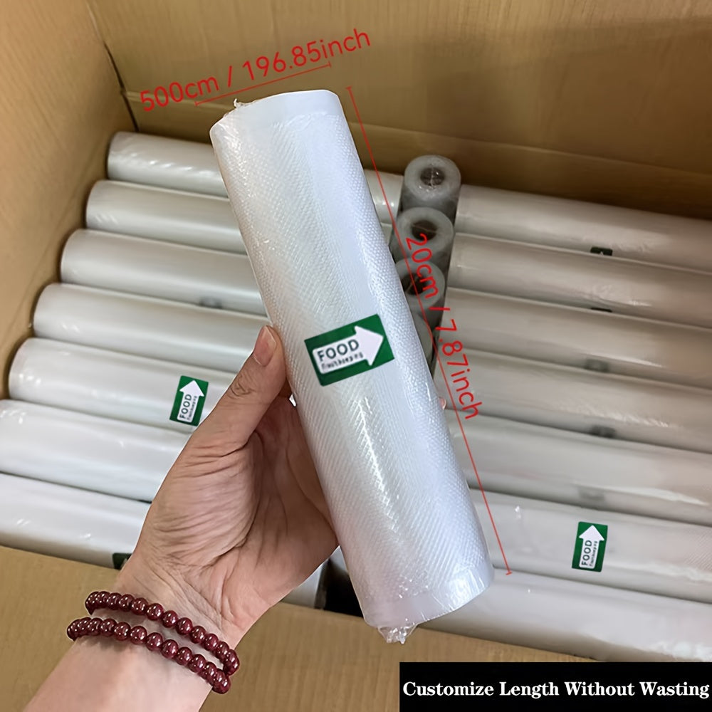 Vacuum Sealing Storage Bag Roll BPA-Free Food Preservation for Meat and Steak