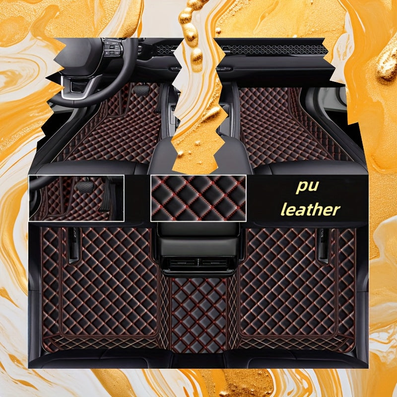 Universal sun'iy charm avtomobil pol pozishkalari suv o'tkazmaydigan chang o'tkazmaydigan bardoshli