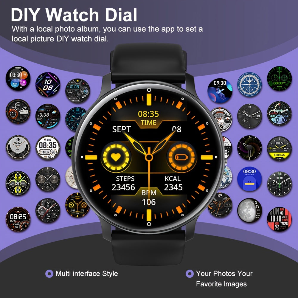 PEJE Sport Aqlli Soat, Sensorli Ekran, Yoritish, Silikon Tasmali, USB Zaryadlash, Simsiz Funktsiya, Sport va Musiqa Boshqarish uchun Lityum Batareya.