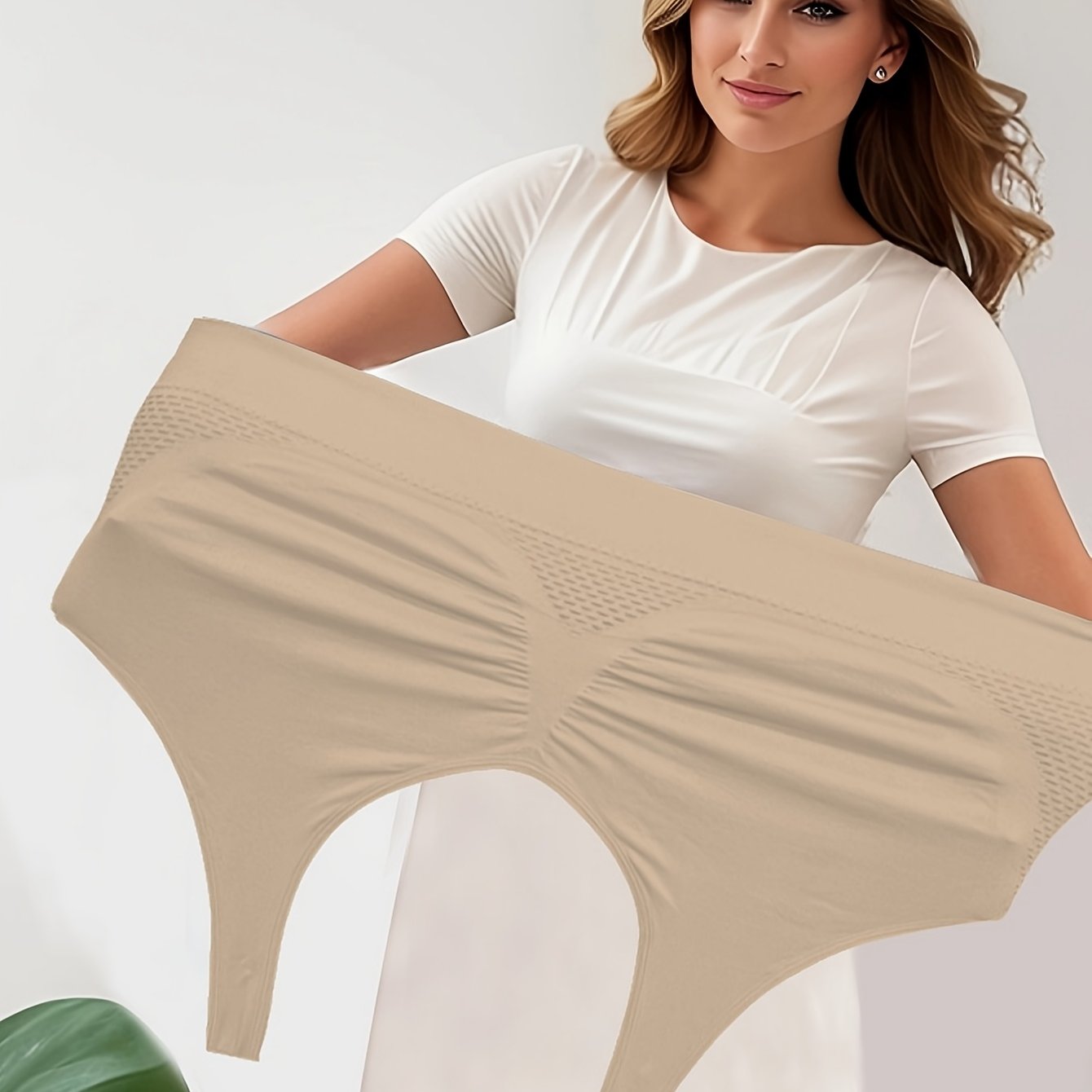 Women's Plus Size Workout Top Seamless Breathable Athletic Shirt for Yoga Running