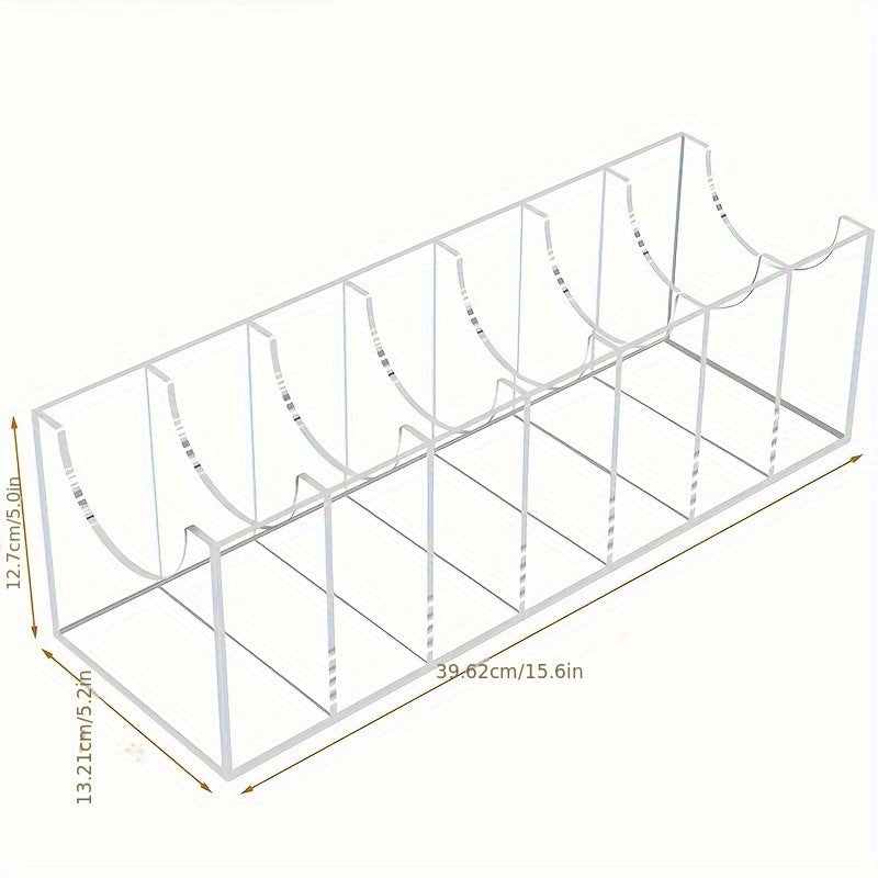 Прозрачная коробка для хранения ремней и галстуков с несколькими отделениями для мужчин и женщин