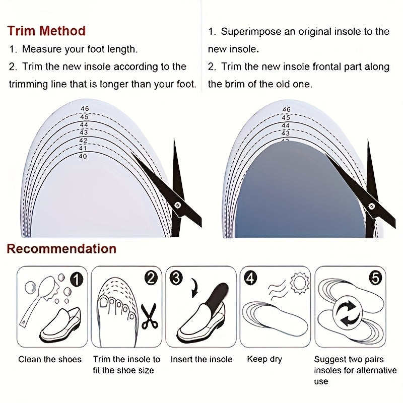 Unisex EVA Arch Support Insoles Adjustable Strap for Sports and Walking