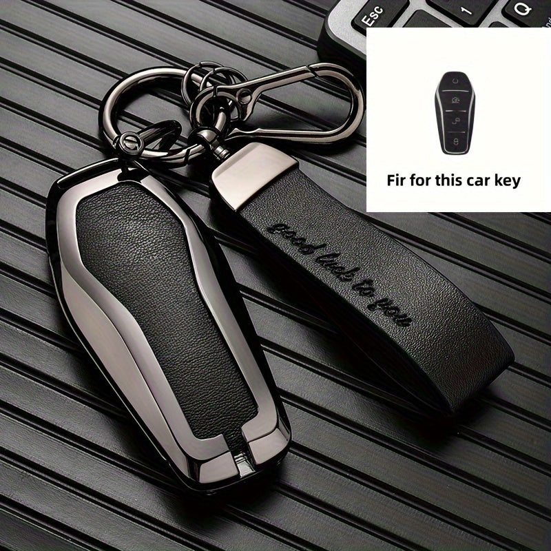 Car Key Cover Zinc Alloy Protective Case for Various Car Models Durable Key Holder