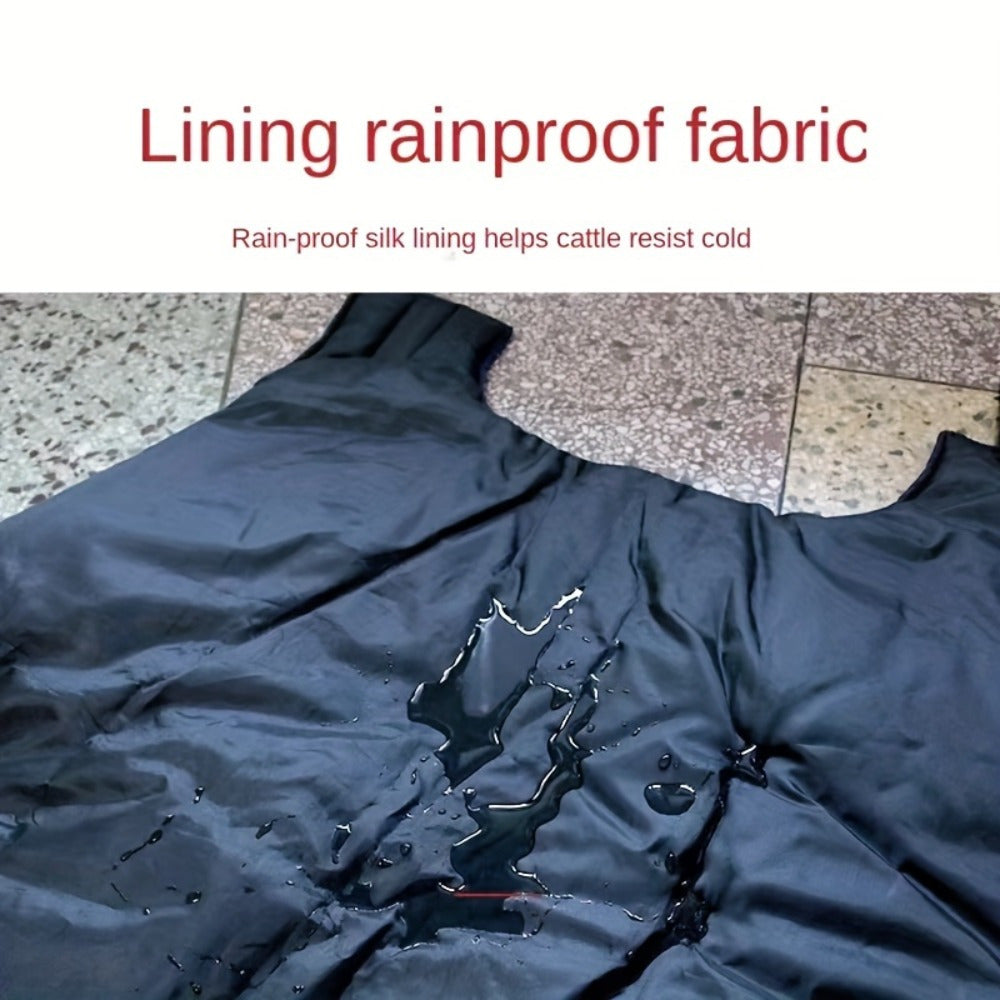 Yangi tug'ilgan sut moli uchun qovurg'a kamzog'i izolyatsiyalangan mato stall aksessuari