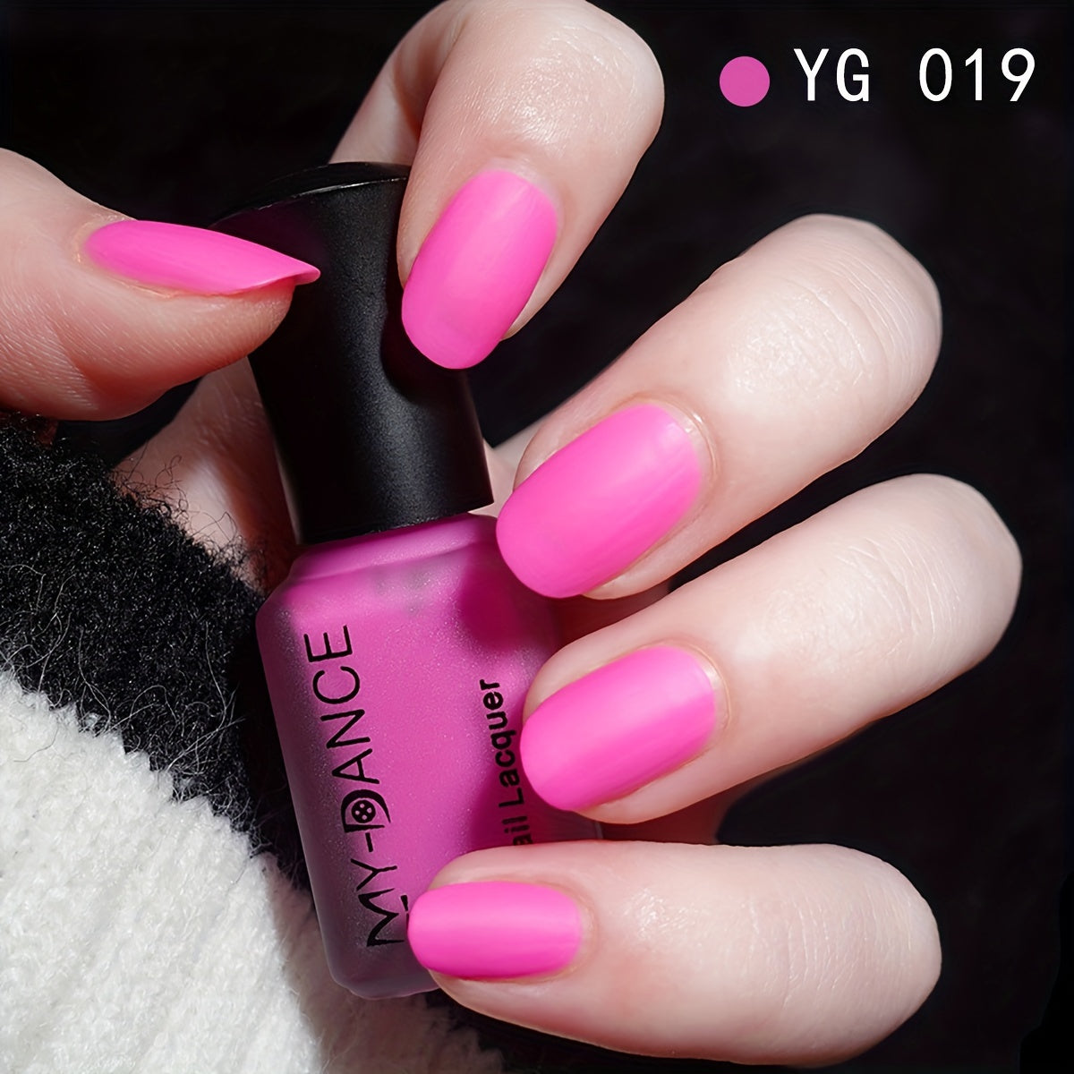 Women Velvet Matte Nail Polish 6ml Multi-Color Long-Lasting Frosted