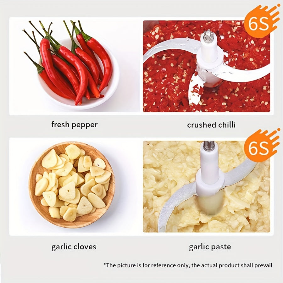 Мясорубка для крупногабаритных продуктов и овощей, 4,5 л, мотор 1000 об/мин, нержавеющая сталь