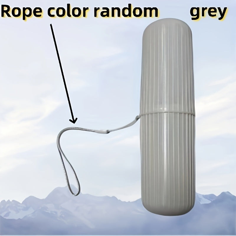 Sayohat uchun tish cho'tkasi to'plami, saqlash qutisi va yuvish kubogi bilan, kompakt, spirtsiz