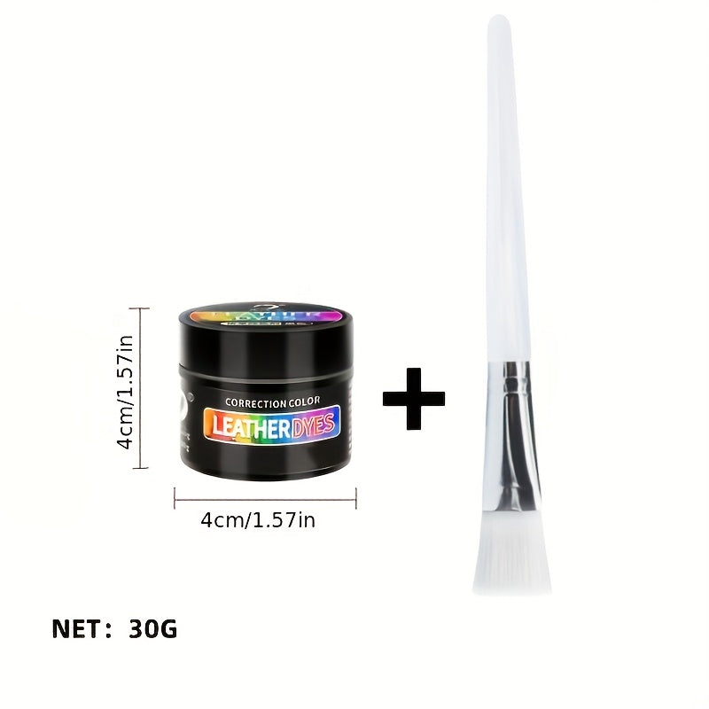 Pintura de reparación para interior de coche para volante de plástico negro 30g