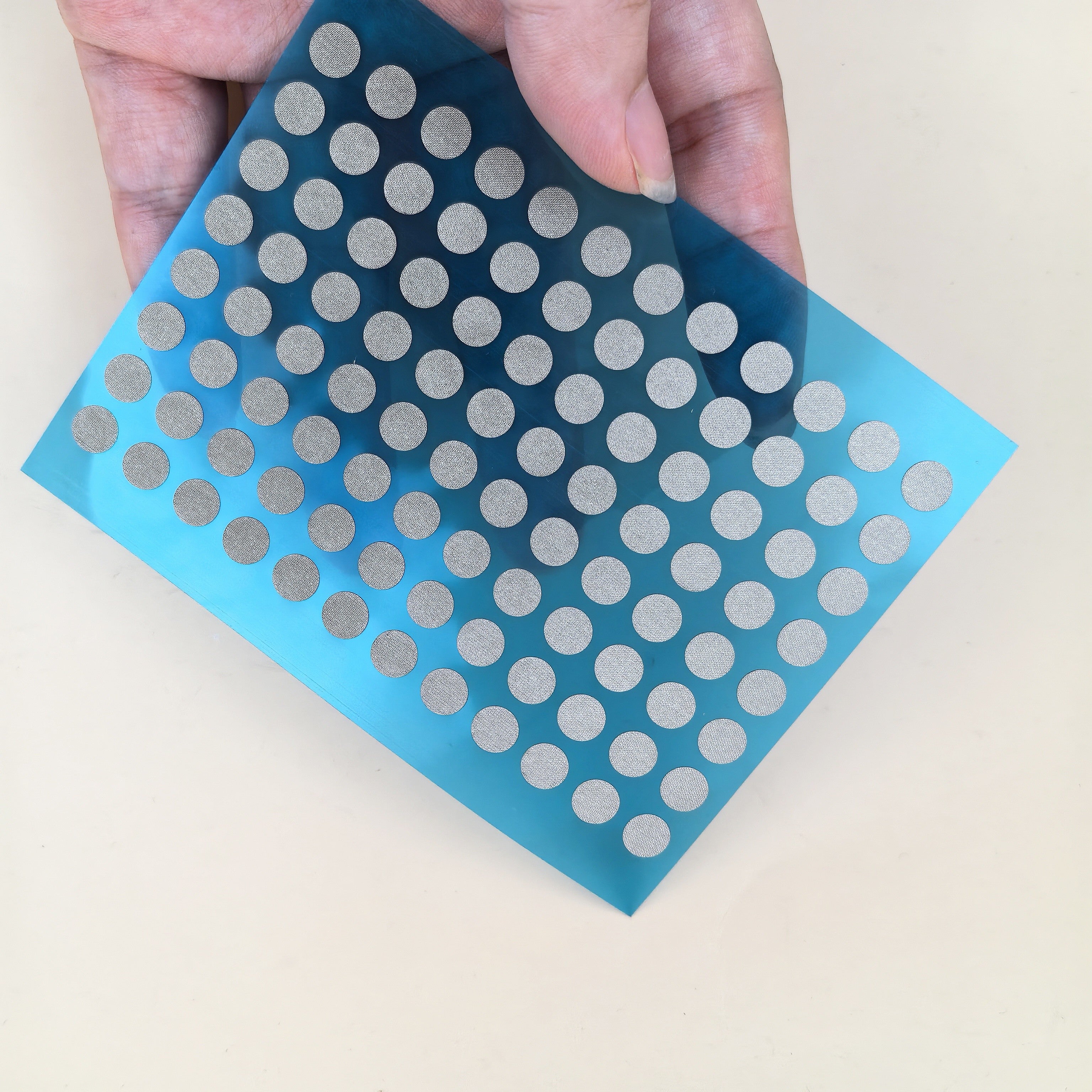 Conductive Tape Patches for Remote Control Buttons 88 Sheets White Polyester Fiber