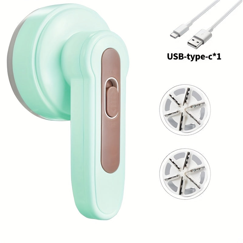 USB Rechargeable Fabric Shaver Portable Lint Remover for Clothes Furniture Carpets