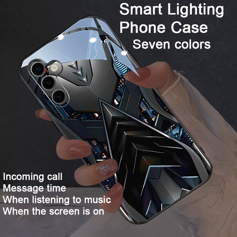 Nighttime Visibility Smartphone Case with Luminous Technology for Various Models