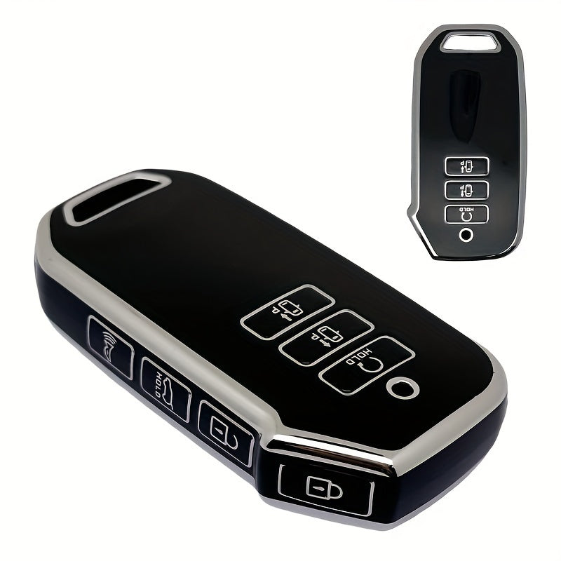 Universal TPU Key Fob Cover for Kia Vehicles, Precise Fit, Non-Folding