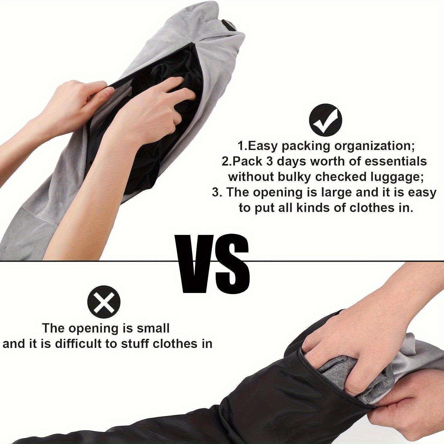 Stretch Velvet Travel Neck Pillow for Comfort and Support in Travel and Home