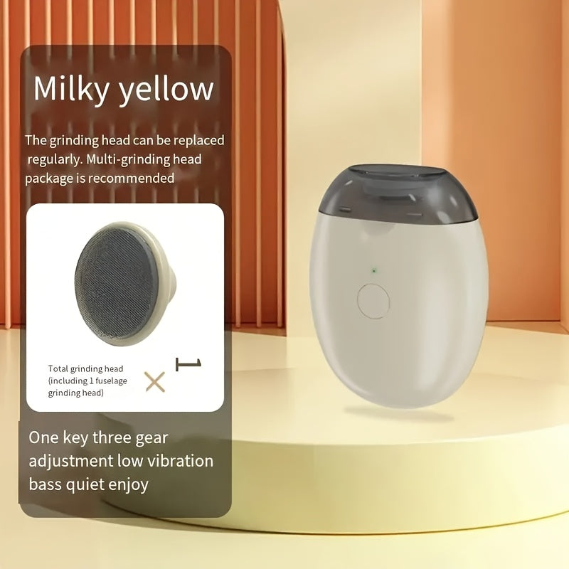 USB orqali zaryadlanadigan batareyaga ega, tezlikni sozlash mumkin, LED chiroq va avtomatik tirnoq maydalagich bilan jihozlangan portativ elektr tirnoq kesgichi.