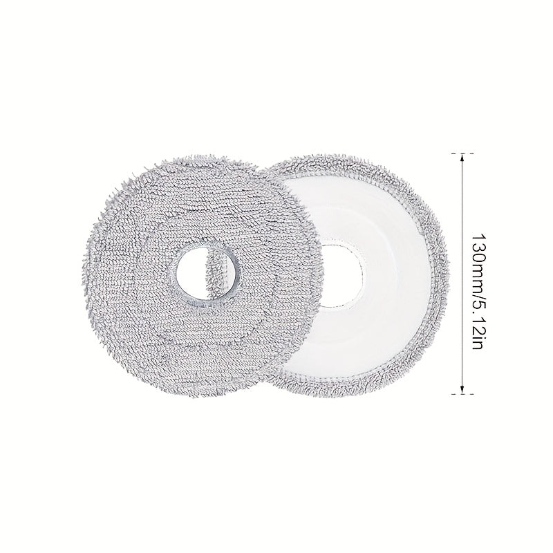Replacement Dust Bags and Mop Cloths for Robotic Vacuum Cleaners