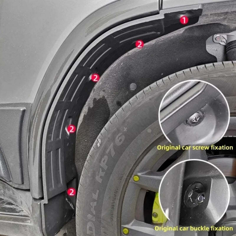 Защита крыла заднего колеса для внедорожника, 2023-2024 T2 Троллейбег Защита колеса