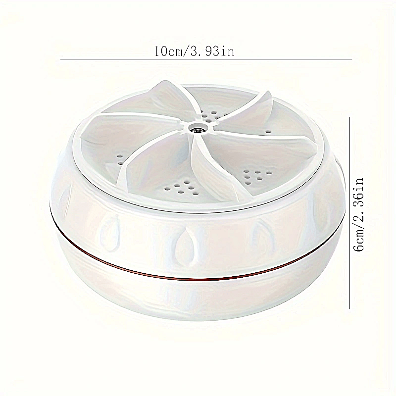 Mehmonxona/kvartira uchun USB ulanishli portativ mini kir yuvish mashinasi.