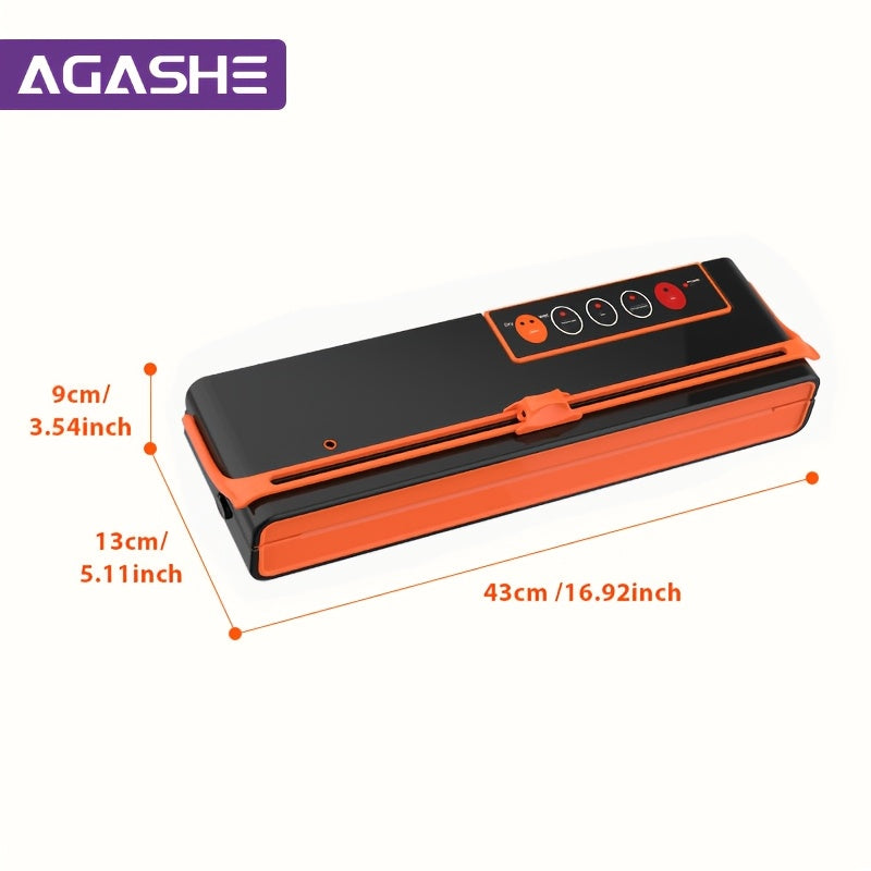 -70Kpa choʻzilish kuchi va 32cm sumka sigʻimi bilan yuqori tezlikda avtomatik vakuum yopishtiruvchi, kesish asbobi bilan. Uy/oshxona uchun oziq-ovqatning yangi holatini saqlash uchun bitta bosish bilan ishlash. Muhim oziq-ovqat