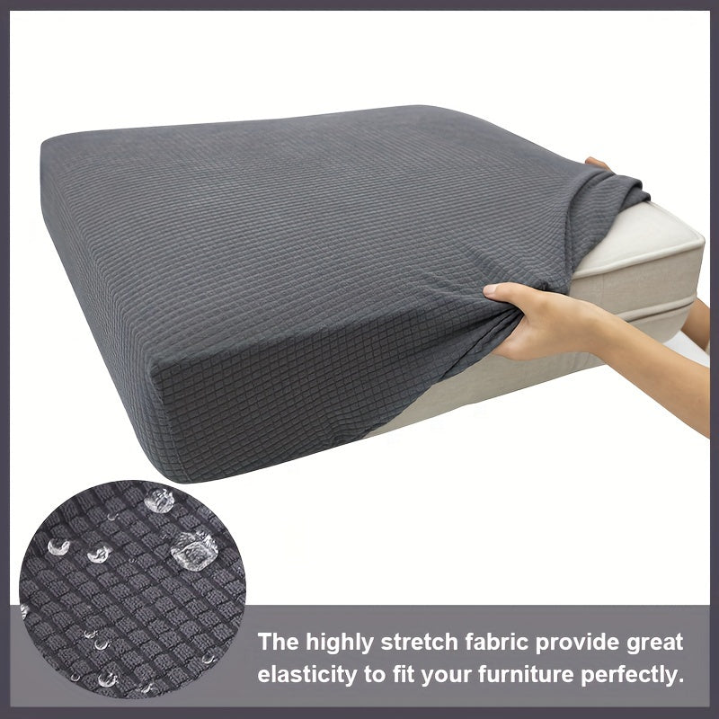 Waterproof Corn Grain Material Sofa Cushion Covers Set of 2 or 6 Protect Furniture Home Decor