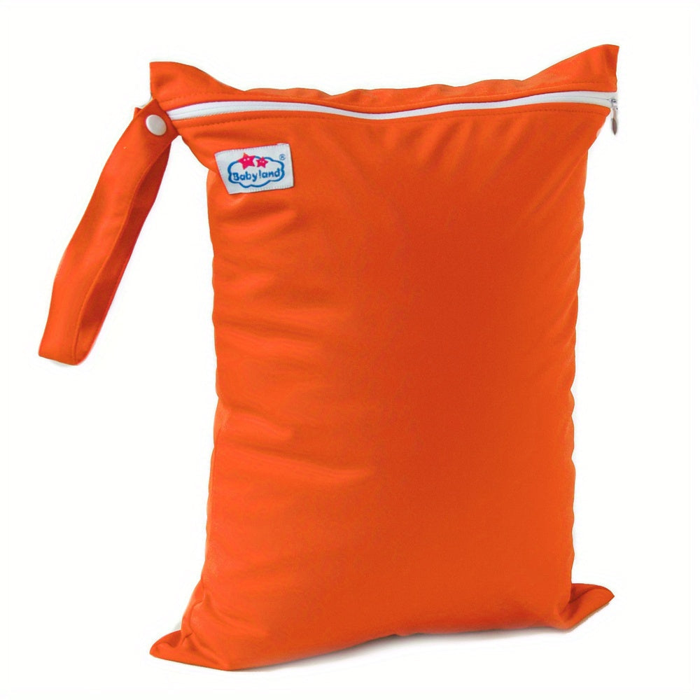 Waterproof Reusable Wet Bag for Cloth Diapers Beach Pool Gym Travel 29x40cm