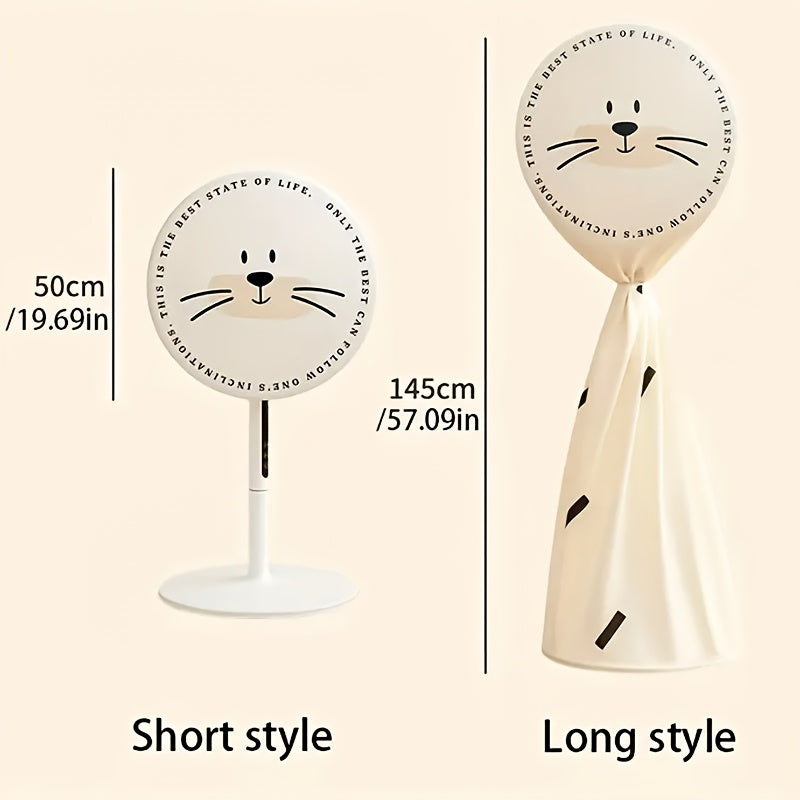 Round Electric Fan Cover Waterproof Dustproof Protector for Floor Fans