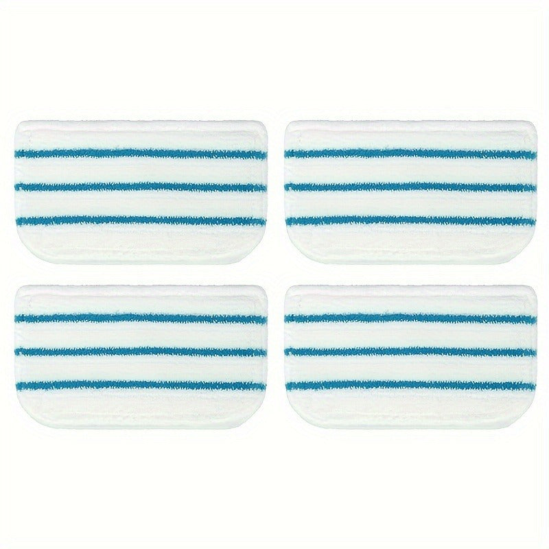 6 ta mikrotoʻlqinli mop yostiqlari, polni tozalash uchun, bir nechta modellarga mos keladi