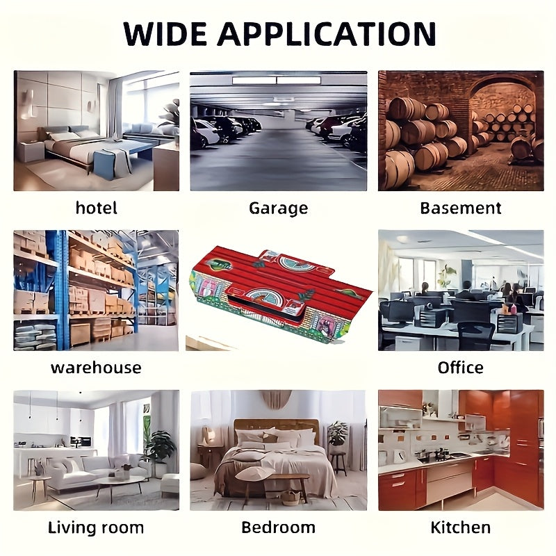 10 trampas para cucarachas, cazadores de plagas, sin electricidad, para interior, cocina, sala de estar, sótano