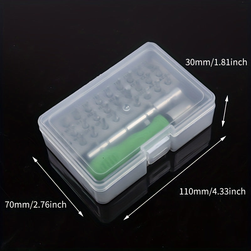 36-in-1 Precision Screwdriver Set for Electronics, Magnetized, Compact