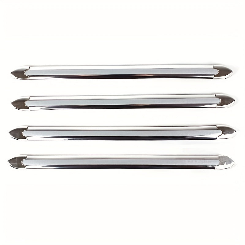 Paquete de 4 protectores de parachoques anticolisión para coche SUV, duraderos, en negro