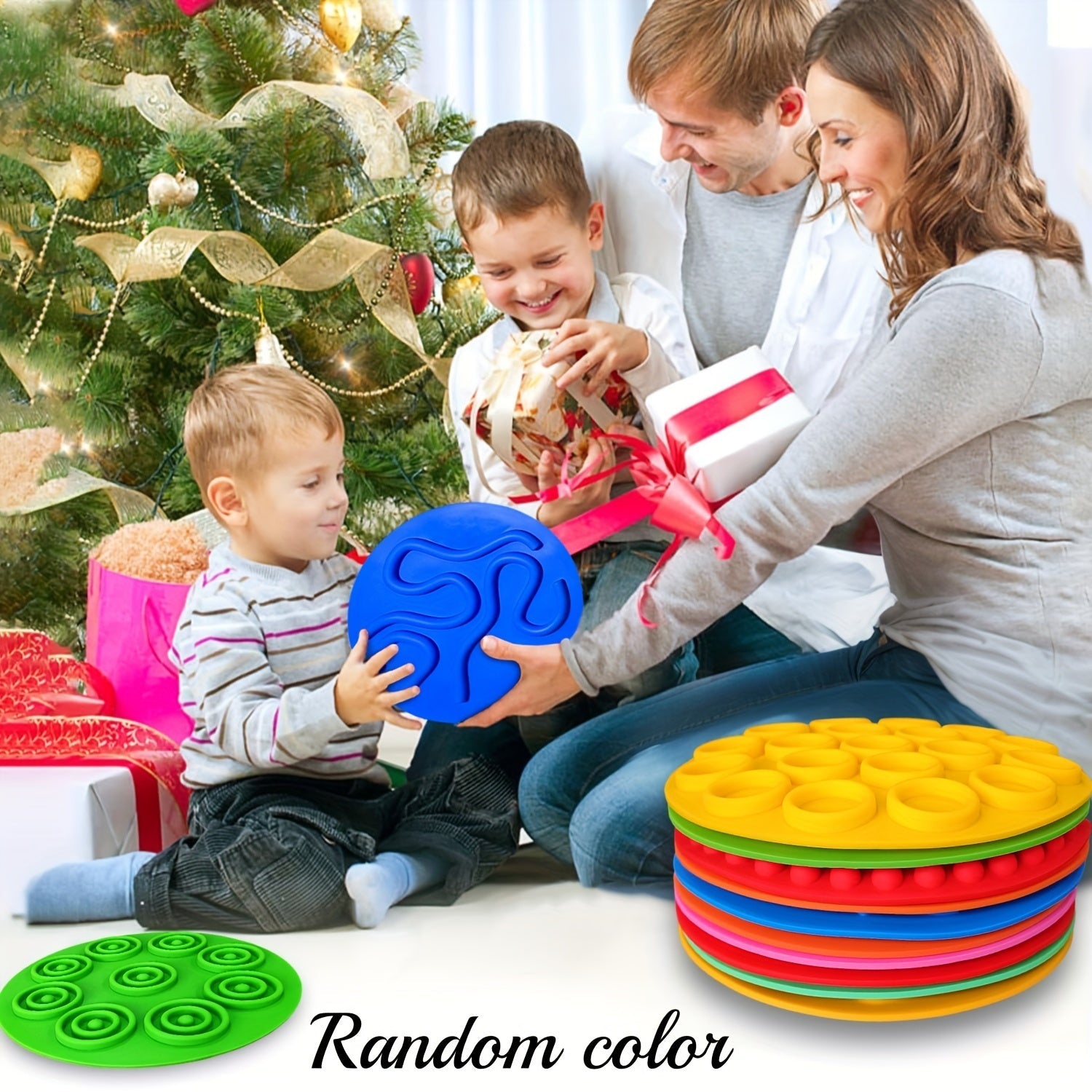 Sensory Play Mat for Children Waterproof Non-Toxic Educational Crawling Activities