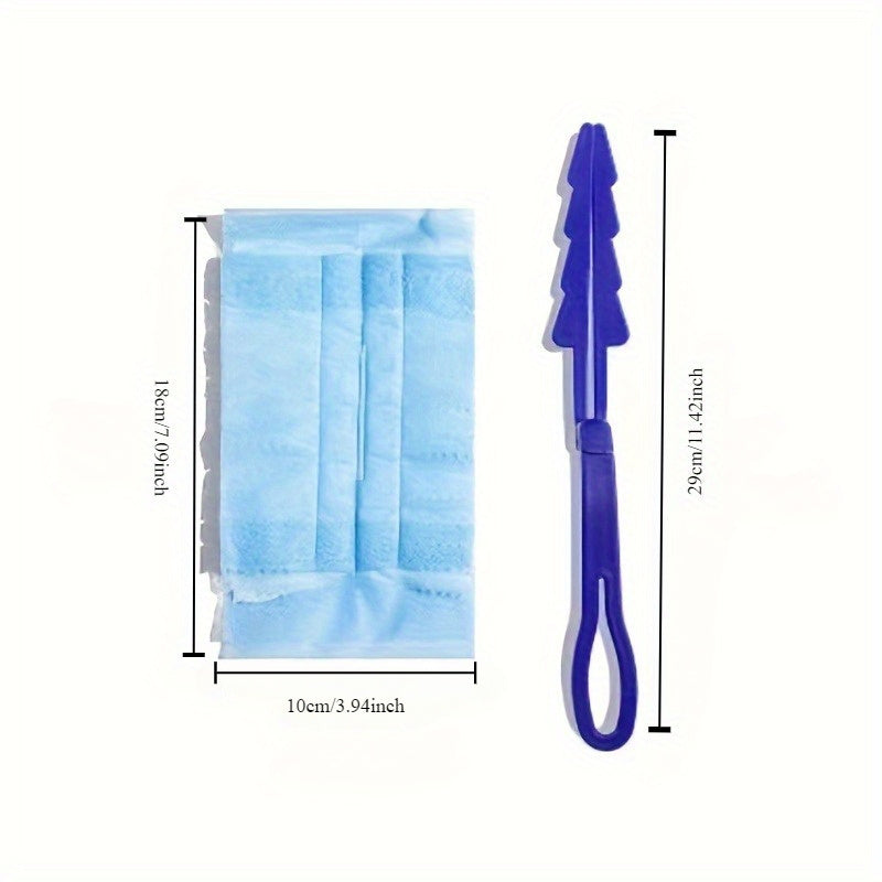 Elektrostatik chang olib tashlash cho'tkasi boshlariga mo'ljallangan polyester to'ldiruvchilar. 10 dona yoki 50 dona to'plamlarda mavjud. Kir yuvish xonalari, mebellar, avtomobillar, klaviaturalar va tozalash mahsulotlari uchun mos keladi. Qilmaydi