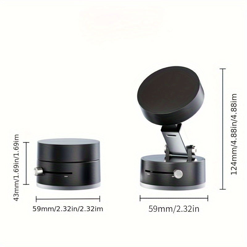 Soporte de teléfono magnético de doble cara universal para coche, escritorio, viaje, plegable