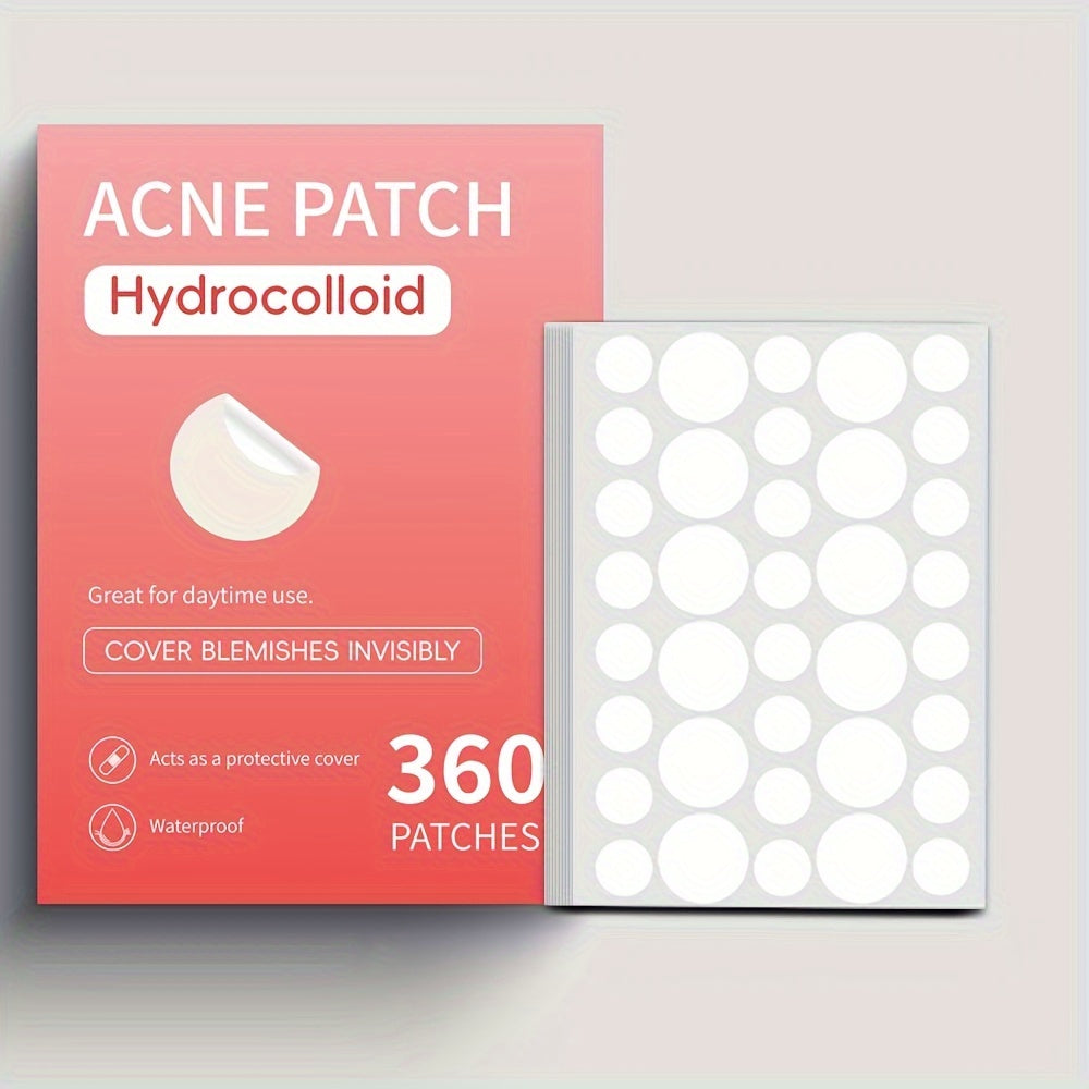 360 Count Hydrocolloid Patches for Face Invisible Blemish Cover Light Beige