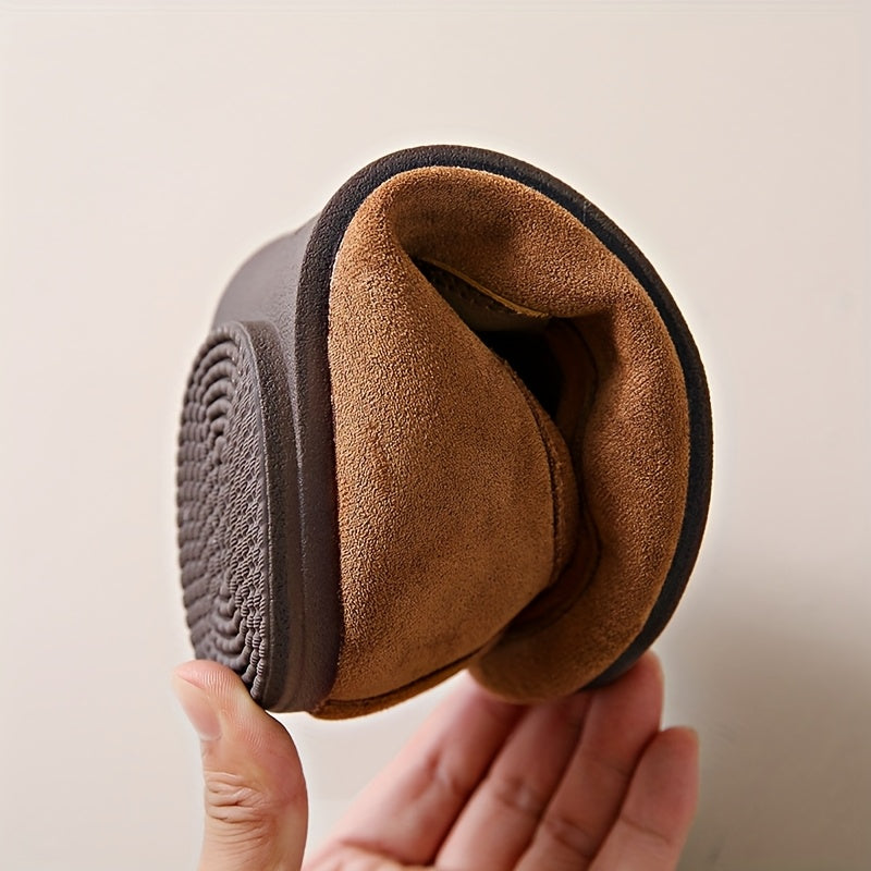 Zapatos casuales de tela para mujer con estilo slip-on para primavera en color sólido