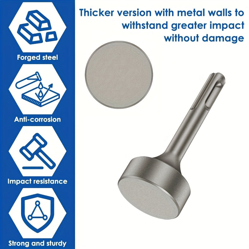 Ground Rod Driver Steel Heavy Duty Round Shank for Grounding and Fence Posts