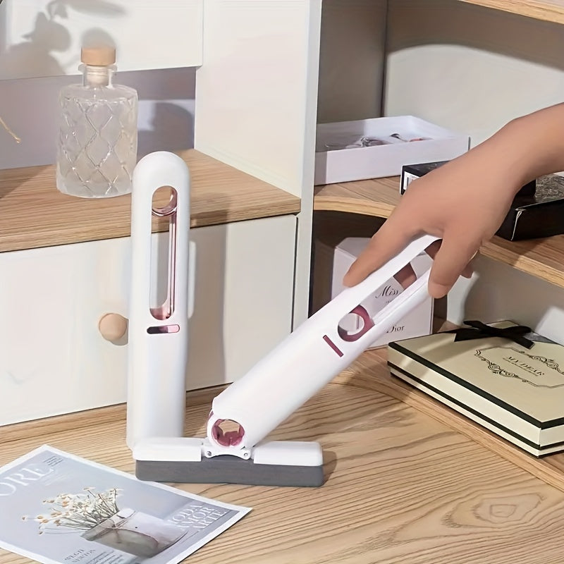 Mini Mop Set with Extra Pads for Countertops Windows Tiles Handheld Cleaning Kit