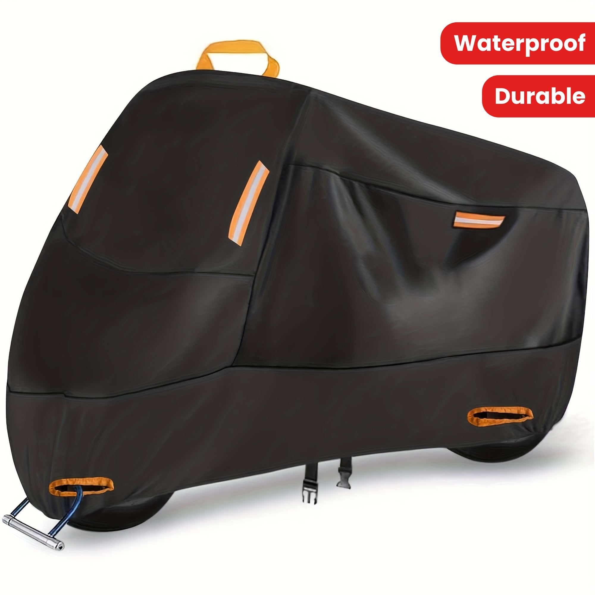Universal Waterproof Motorcycle Cover All Seasons Durable Outdoor Sun Protection