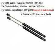 2 piezas de soportes de elevación para puerta trasera para camión, SUV, soporte de portón trasero, reemplazo de amortiguadores de capó